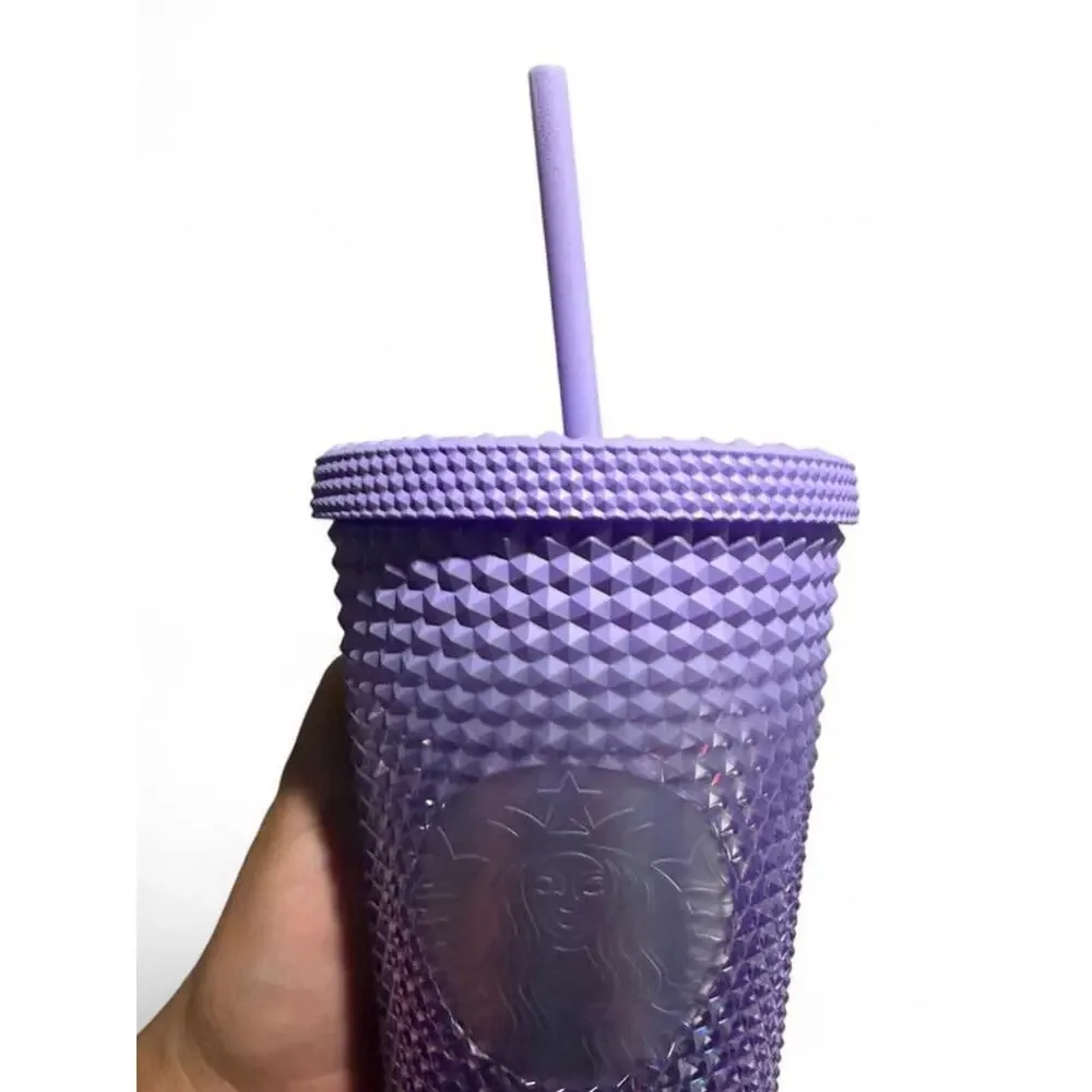 2023 Starbucks Gradient Purple 16oz Diamond Studded Tumbler